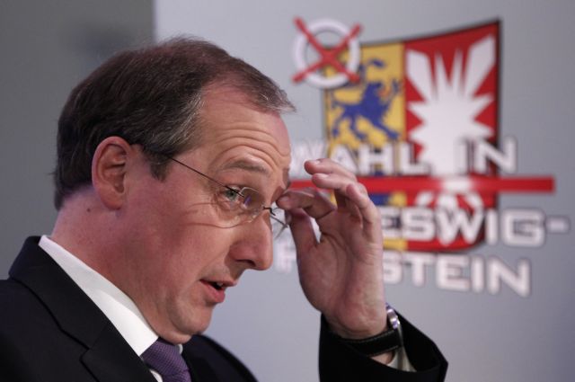 Την έξοδο βλέπει ο συνασπιμός της Μέρκελ από το Σλέσβιχ-Χολσταϊν